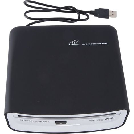 Lettore CD esterno USB portatile universale compatibile con auto, computer, TV, Android 4.0+ (1/4)