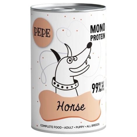 Animal Pack Pepe Monoprotéine de Cheval (viande de cheval) 400 g