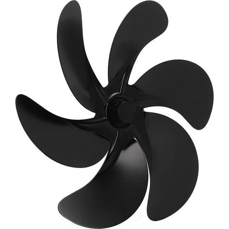 6 Lames de Remplacement de Lame de Ventilateur de Cheminée Accessoires Universels de Ventilateur de Poêle en Alliage D'aluminium (1/5)