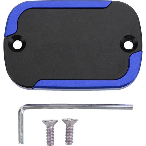Maître-cylindre de frein avant réservoir liquide bouchon capuchon de rechange pour Cyclone RT3 DAELIM XQ250 250CC Bleu (1/5)