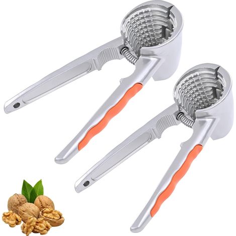 cascanueces para todo tipo de nueces, cascanueces resistente con mango antideslizante, herramienta para cascanueces de pacana, embudo, cascanueces (1/5)