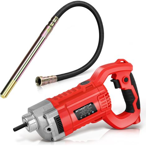 6800U/min Vibrateur à Béton 2100W 220Hz Moteur Puissant, 1.5M Aiguille Vibrante Pour Beton est de Ø38 mm Vibration Vibreur à Ciment pour Mélanger le Béton, Routes, Tunnels et Bâtiments