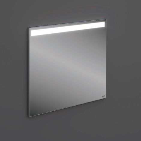 RAK Joy Wall Hung Bathroom Mirror with LED Mirror 680mm H x 800mm W (1/3)