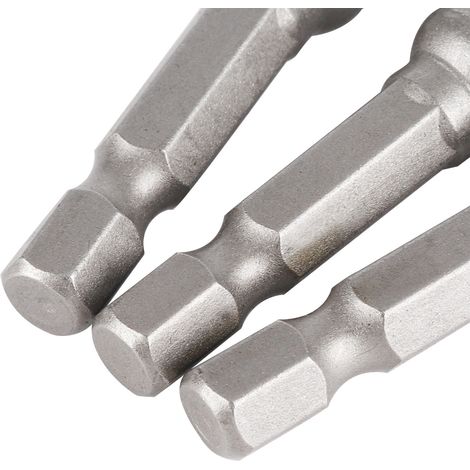 Douille hexagonale de 9 mm en chrome vanadium avec aimant puissant et écrou haute résistance, foret pour pistolet, douille pour clé dynamométrique électrique, lot de 10 (1/5)