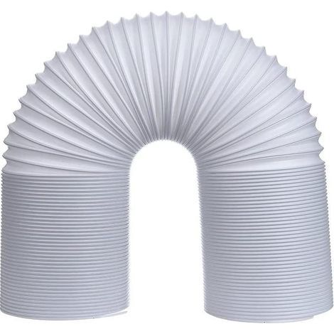 Tuyau d’évacuation pour climatiseur Tuyau Climatiseur Mobile Allongé de Climatiseur Portable Longueur de 1,5M/2M/3M Pour Climatisation,Déshumidificateur,Sèche-linge Sens des aiguilles d'une montre (1/5)