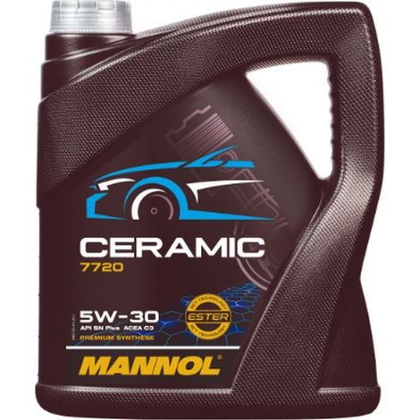Olio motore per autoveicoli Mannol 5W30 ceramico C3 5L (7720)
