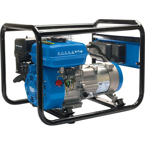 Draper 2.2KVA (2000W) Petrol Generator with 7HP Recoil Start Model 87059 (1/5)