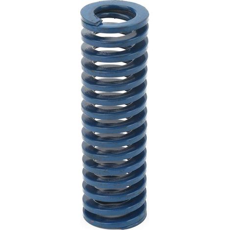 1Pc moule en acier ressort longue spirale estampage charge légère Compression ressort bleu pour estampage matrices en métal 30mm(TL30100mm) (1/5)