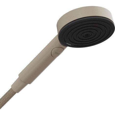 Hansgrohe Pulsify Planet Edition - Alcachofa de ducha 3 chorros, EcoSmart+, beige 26077210 (1/5)
