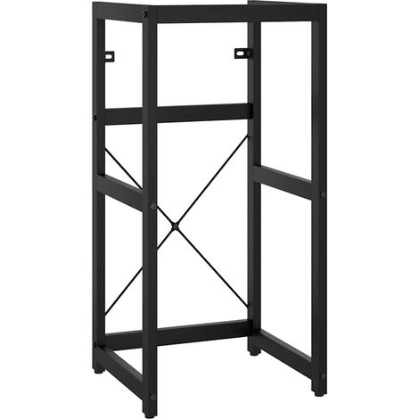 Maison Exclusive - Badezimmer Waschtischgestell Schwarz 40x38x83 (1/5)