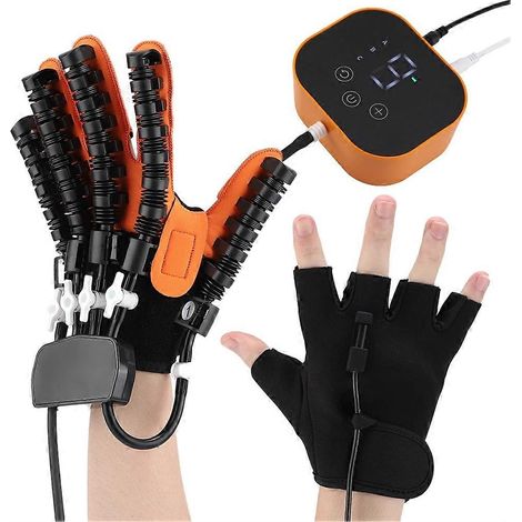 Handrehabilitationshandschuh – Verstellbares Rehabilitationsgerät zur Unterstützung der Genesung nach einem Schlaganfall, zur Kräftigung von Fingern, Handgelenk und Griffkraft, Heimtherapie für Hemipl (1/5)