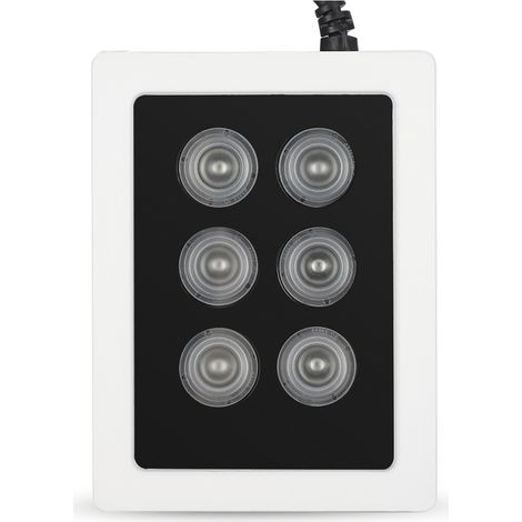 Lumière infrarouge DC12V 6W 6 lampes IP66 pour caméra de surveillance, projecteur IR étanche extérieur. (1/5)
