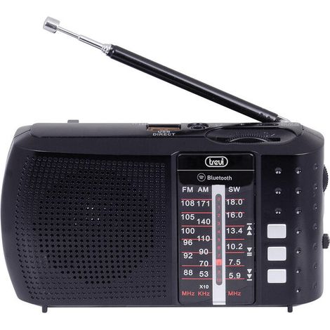Trevi 0RA7F2000 radio Portátil Analógico y digital Negro (1/3)