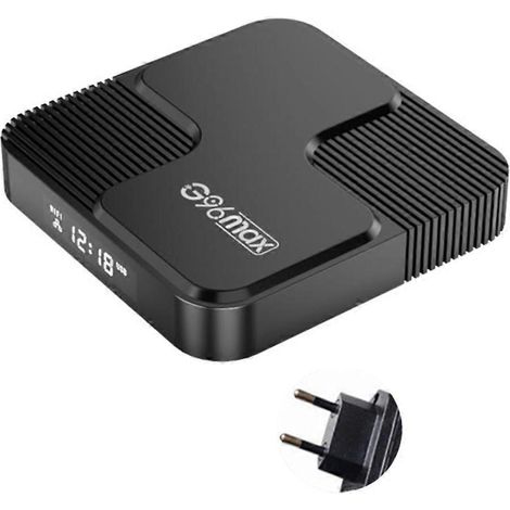 G96max H618 Top Box Android Box Dual WiFi Signal TV-Box für Android 12.0 – EU-Stecker – 2 GB RAM, 16 GB Speicher