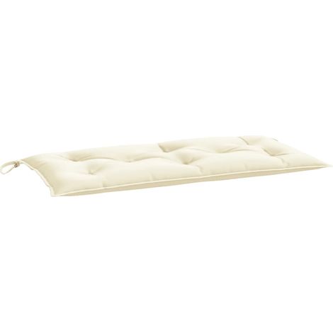 Maison Exclusive - Cuscino per Panca da Giardino Crema 100x50x7 cm Tessuto Oxford