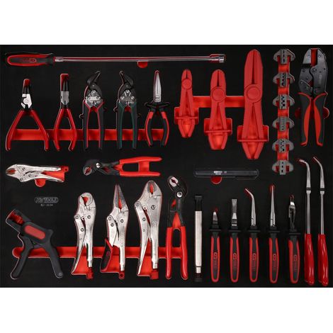 Kstools Set di pinze professionale in metallo 34 pezzi
