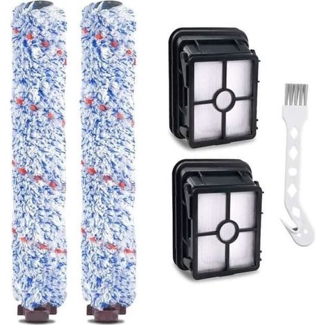 Accessoires pour brosse, rouleau et filtre Bissell Crosswave, rouleau de rechange compatible avec les séries Bissell 17132 et 2225N (1/4)