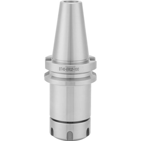 BT40-ER32-100 High Speed Steel Collet Chuck Holder CNC Milling Lathe Spindle Tool