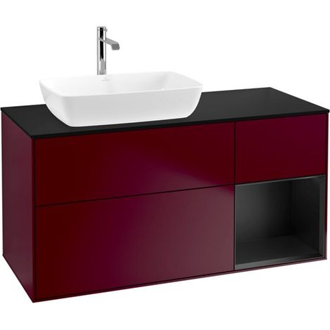 Villeroy & Boch G812PDHB Armoire sous-lavabo Finion G81 (1/2)