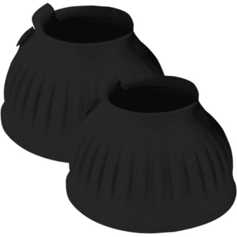 CATAGO Hufglocken GUMMI, 2 Sück - schwarz - S (1/2)