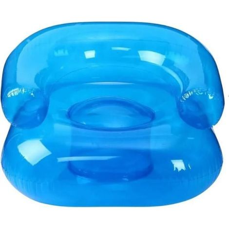 Tragbarer, aufblasbarer PVC-Stuhl, wasserdicht, für Strand, Camping, Pool, beweglicher aufblasbarer Sitz (1/5)