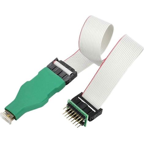 Compatible avec les sondes de programmation et d'écriture de puces, câble flexible, conception détachable, câble de téléchargement, programmateur, microprocesseur, broche à ressort, SOP16-150 mil (1/5)