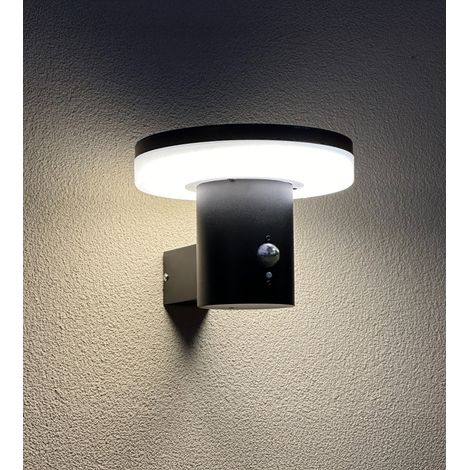 Applique solaire LED ALTO - 10W Lumihome® noir (1/5)