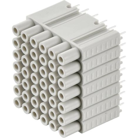 [GEBRAUCHT] B-Ware HARTING Leiterplattenadapter Steckverbinder Crimp Han 42DD Einsatz Polyamid (1/2)