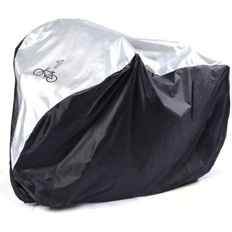Cache Housse Couvre Casque - Universel - Noir - Imperméable - Protection Pluie - Scooter/Vélo-Ywey