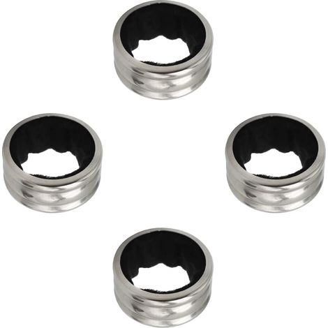 Anti-Tropf-Ringe, 4 Stück Anti-Tropf-Weinflaschenringe, Edelstahl-Weinringe, Weinkragenringe, für Bar, Zuhause, Restaurant