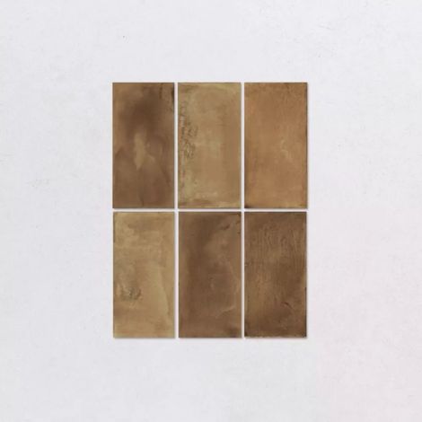 Carrelage Effet Terre Cuite Marron XABIA Tostado 11,5x23,1cm (1/3)