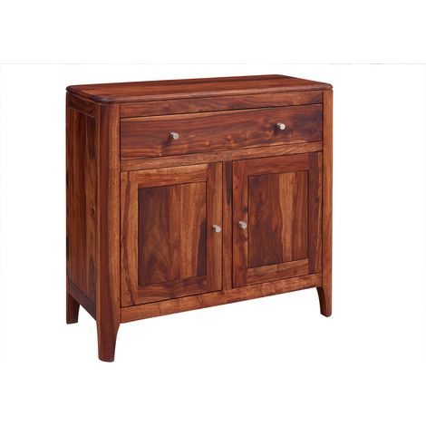Sideboard Sheesham 88x40x85 walnuss geölt BROOKLYN 24