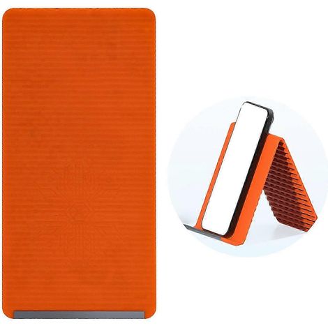 Support de téléphone portable en silicone multi-angles, flexible et réglable, pliable, pour regarder des vidéos (noir) (1/5)