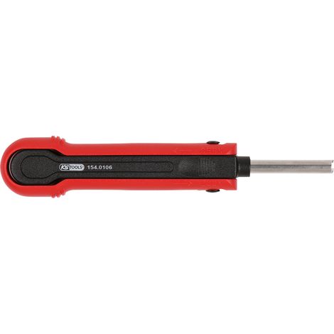 KS Tools Entriegelungswerkzeug für Flachstecker/Flachsteckhülsen 1,2 mm (AMP Tyco MQS), Art.Nr. 154.0106