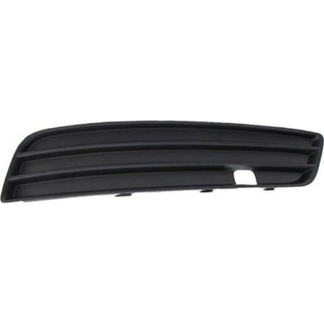 Grille de pare-choc avant gauche fermée avec trou pour crochet Audi A3 et A3 Sportback 8P phase 3 2008-2012