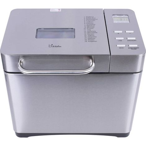 Bikitchen BKITCHEN BAKE 501 macchina per il pane in acciaio inox