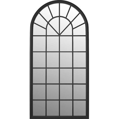 Maison Exclusive - Specchio Nero 90x45 cm Ferro per Uso Interno (1/5)