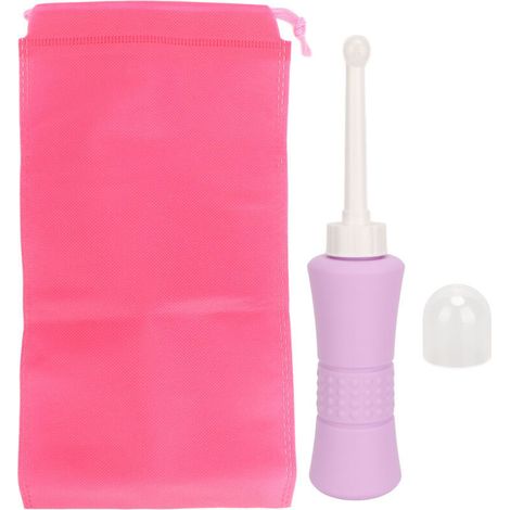 Douchette portable avec coude à 75°, 14 jets, anti-fuites, multifonction pour hygiène intime féminine (1/5)