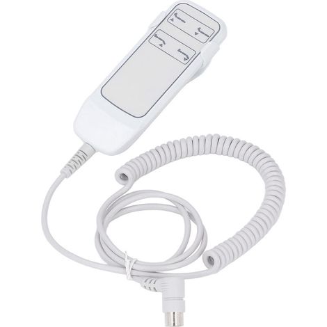 Jeffergarden Commande Manuelle Inclinable électrique 4 Boutons 8 Broches Prise Ronde Télécommande Télécommande pour Fauteuil élévateur Inclinable électrique-DOU