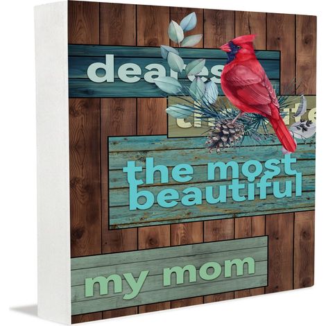 Cadre photo, panneau de bureau pour maman, panneau en bois à faire soi-même, cadeau personnalisé adapté à toutes les fêtes (1/5)
