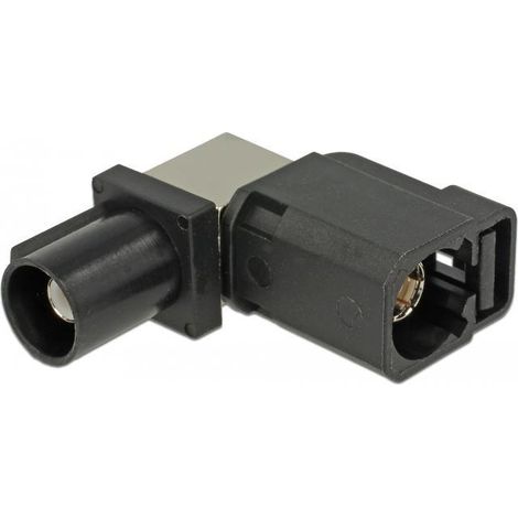 Decodificador delock 89857 ángulo 90 grados conectores niquelados