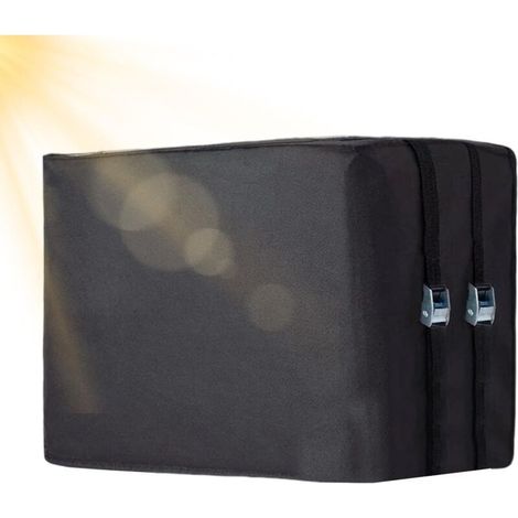 Housse de Climatiseur Hiver,Housse Climatiseur Fenêtre Imperméable,Protection Avec Fermetures Réglables Pour Unité Extérieure Condenseur Central (1/4)