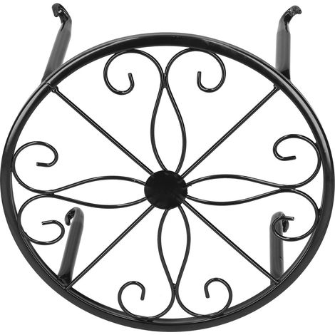 Support de Plantes en Fer Forgé, Porte Pots de Fleurs Intérieur Extérieur, Étagère Décorative pour Salon Jardin (1/5)