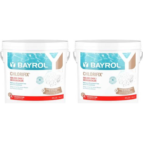 BAYROL Chlorifix 2 x 5 kg Chlorgranulat