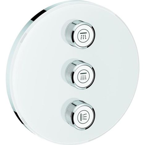Grohe Grohtherm SmartControl 3-fach Unterputzventil, Wandrosette (1/5)