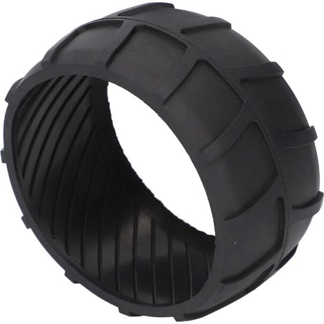 Rubber Front Wheel Protector for Robot Lawn Mowers with 90mm Front Tyre Diameter and Tyre Width  Caoutchouc antidérapant, améliore stabilité et traction, compatible S300/M500/M700 (1/5)