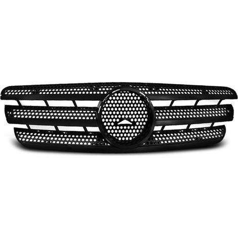 Grille calandre Mercedes ML W163 98-05 look AMG noir-27318145 (1/3)