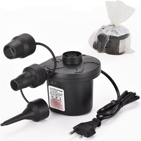 Pompe à Air Électrique Gonfleur Dégonfleur,avec 3 Buses pour Matelas Pneumatique, Matelas Gonflables (1/5)