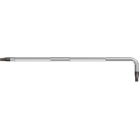 PB Swiss Tools Clé mâle coudée pour TX, moletée, Profil TX: TX10