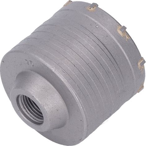 Scie cloche en carbure forgé de 75 mm pour béton, haute dureté, pour l'installation de climatiseurs. (1/5)